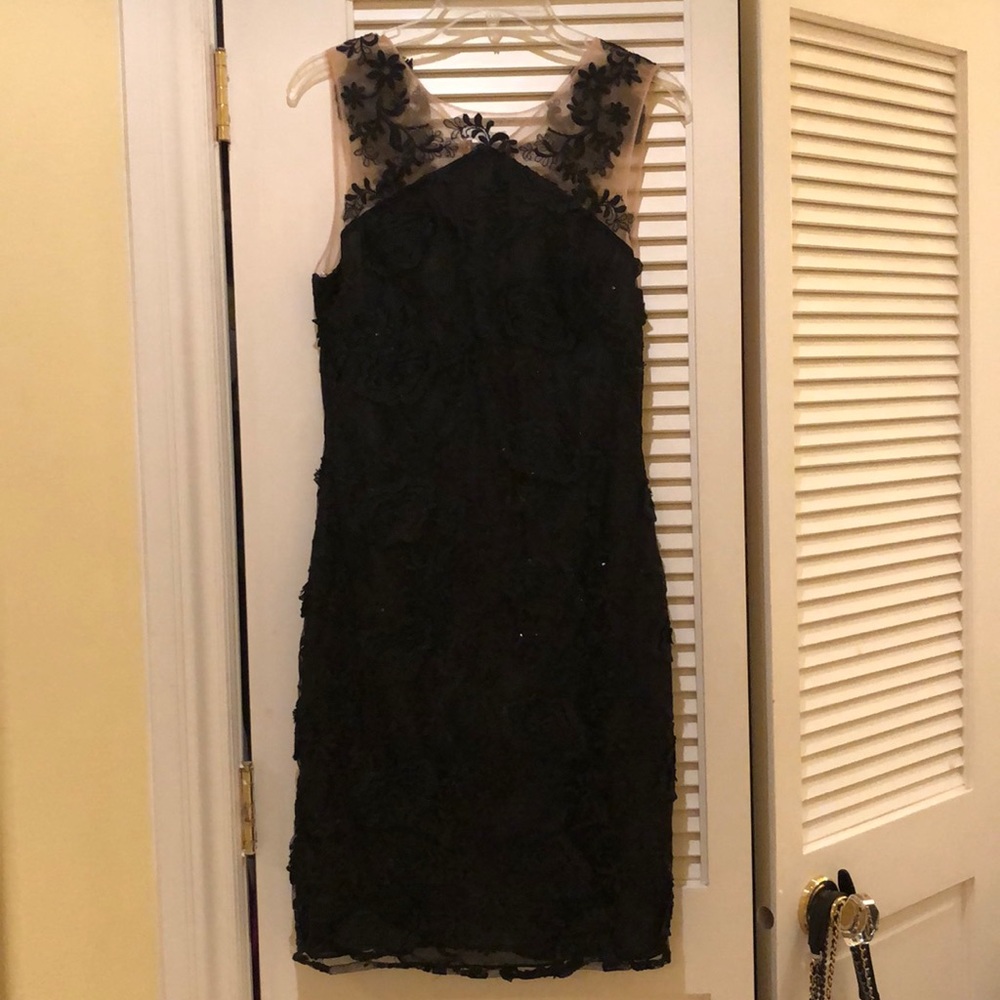 Mikael Aghal NWOT black cocktail dress